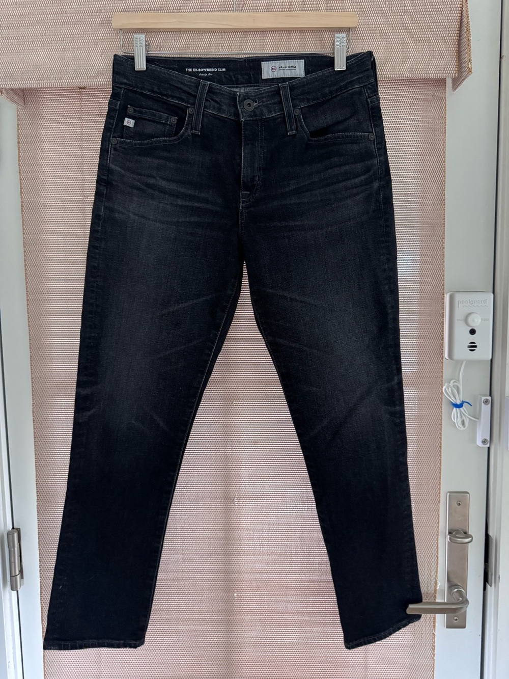 Ag Adriano Goldschmied Black/Charcoal Boyfriend Jeans - Picture 2 of 5
